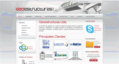 Desktop Screenshot of geoestructuras.com